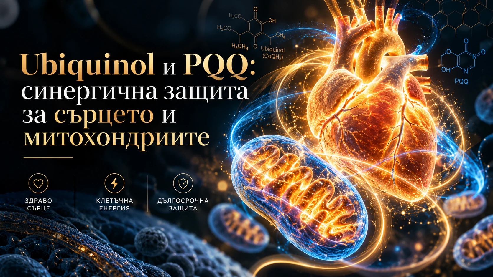 PQQ SmartBiotica и митохондрии