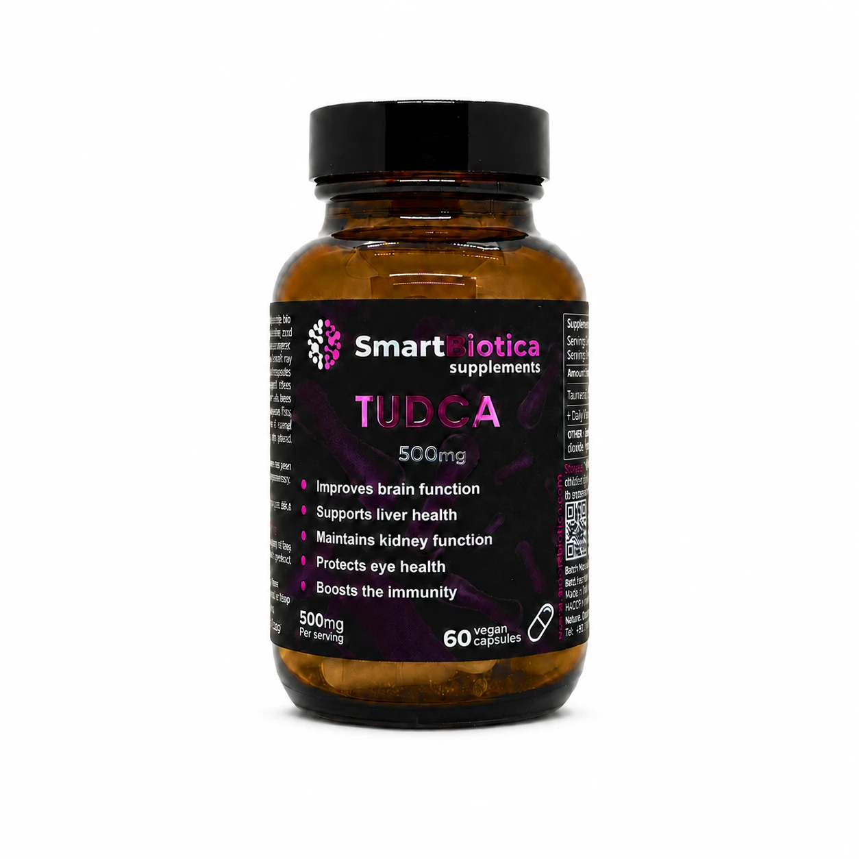 TUDCA – продуктова опаковка SmartBiotica
